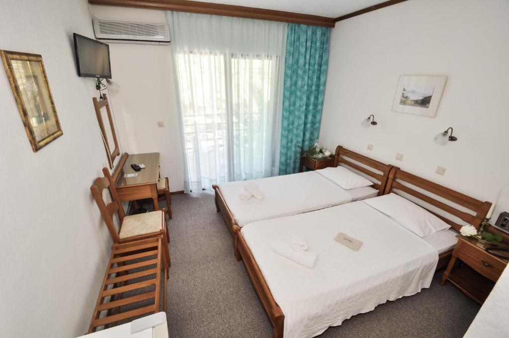 Vlachogiannis Hotel Prínosz Kültér fotó